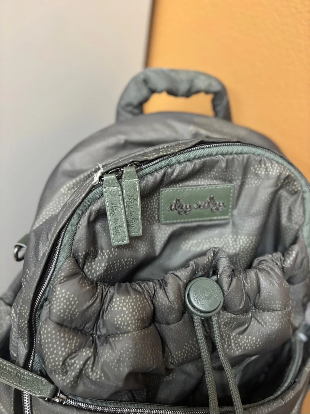 Itzy Ritzy Dream Diaper Bag Backpack w/Changing Pad in Cloud Camo